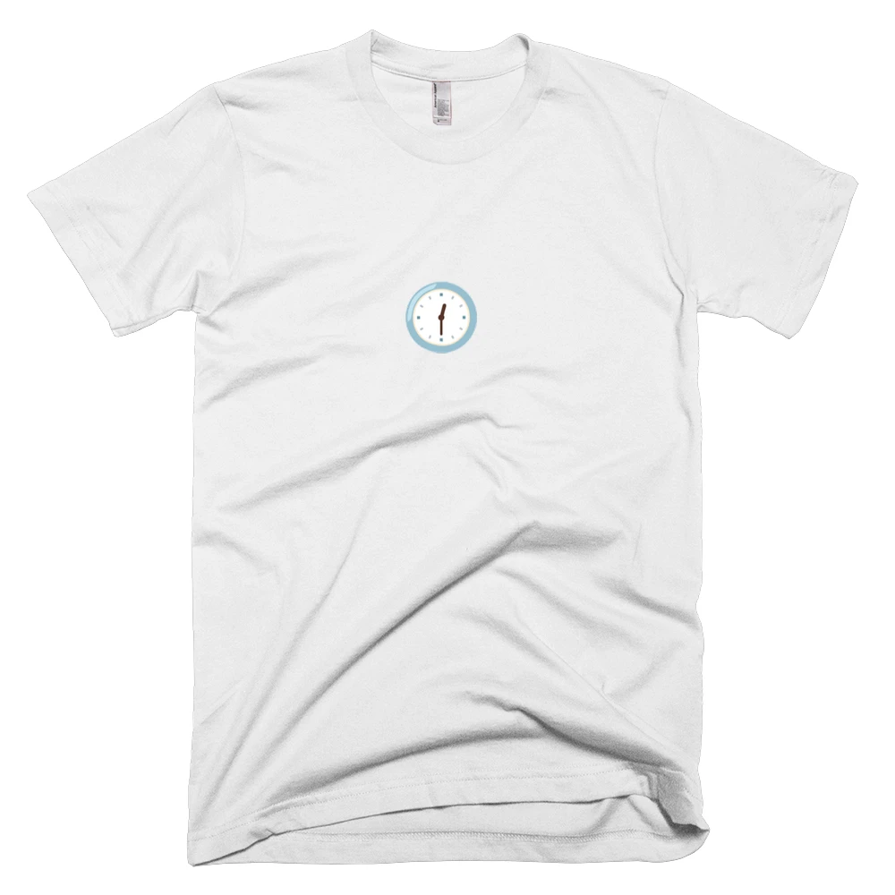 T-shirt with '🕧' text on the front