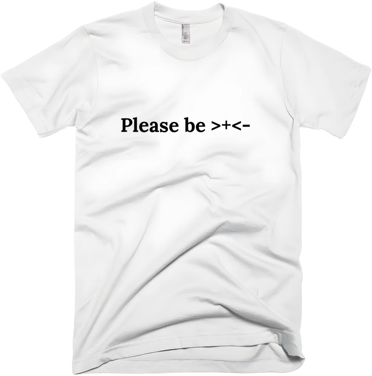 Please be >+<- front