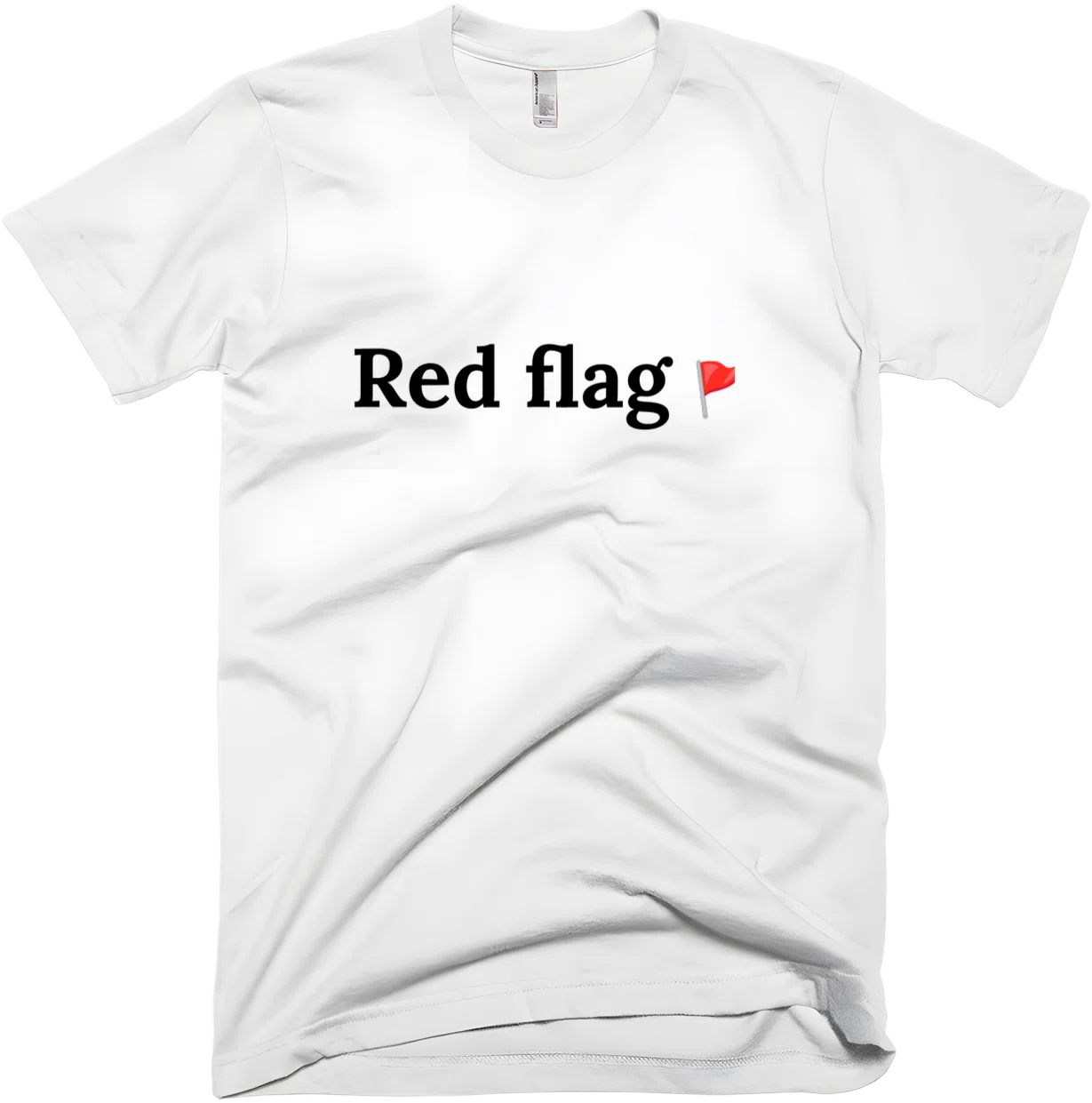 Red flag π© front