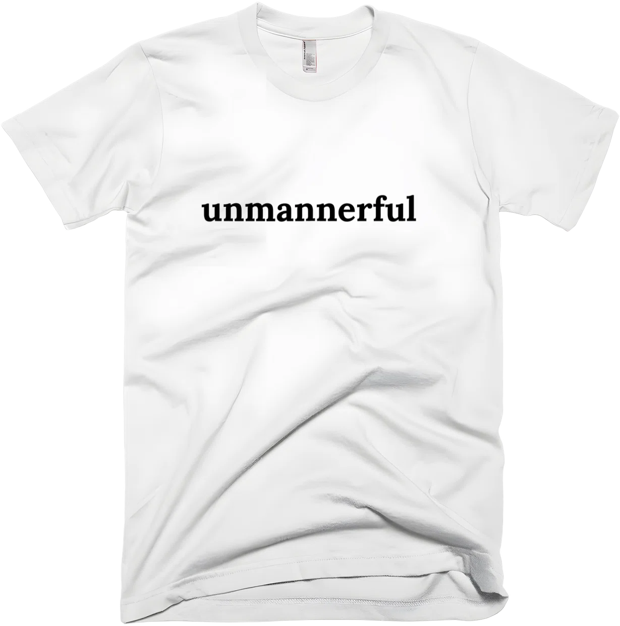 unmannerful front