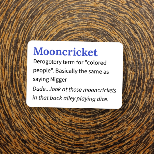 Moon Cricket Urban Dictionary