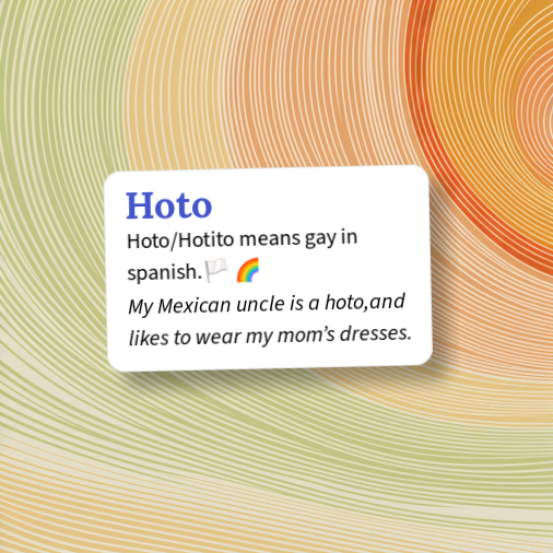 What Does Hoto Mean In Spanish