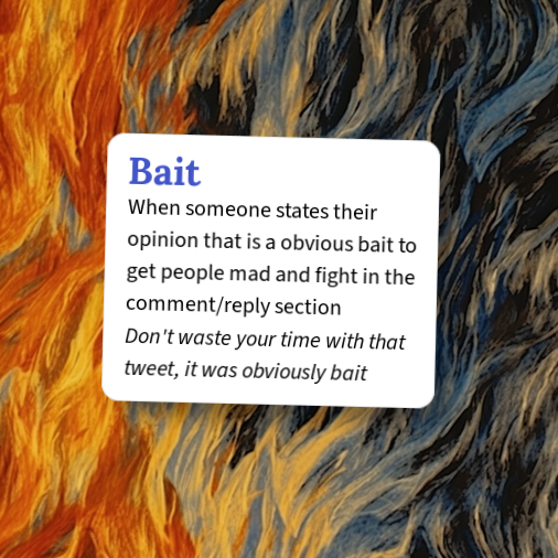 Bait Examples Urban Dictionary: Bait