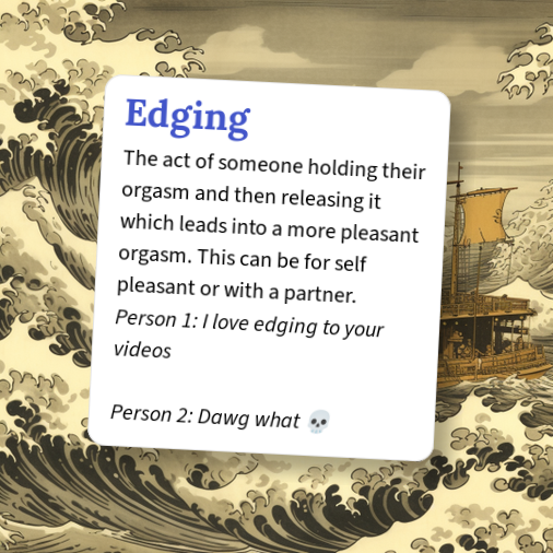 Edgin Definition Urban Dictionary: Edging