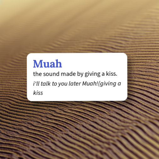 Muah Sign Urban Dictionary: Muah