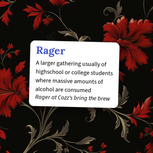 Urban Dictionary: Rager