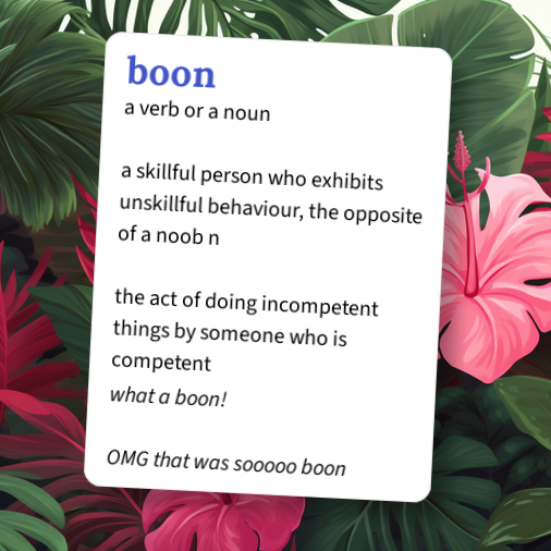 Urban Dictionary: boon