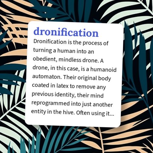 Urban Dictionary: dronification