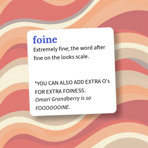 Urban Dictionary: foine