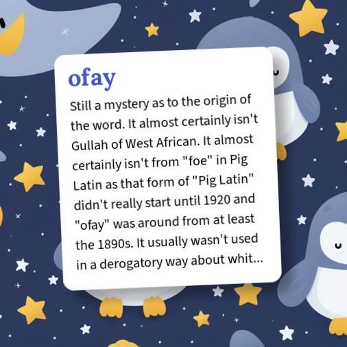 Ofay Ty R Urban Dictionary: ofay