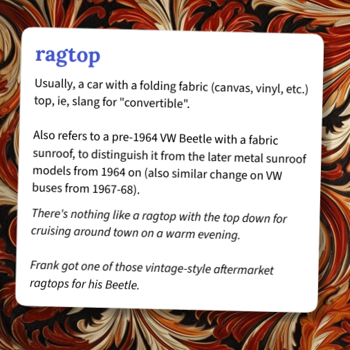 ragtop Mug