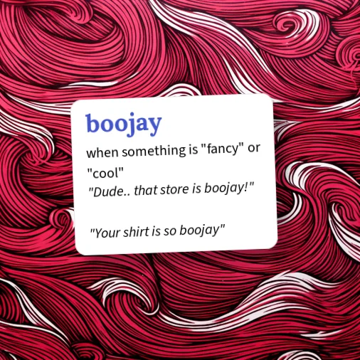Urban Dictionary: boojay
