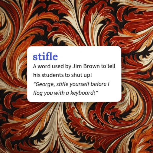 Urban Dictionary: stifl