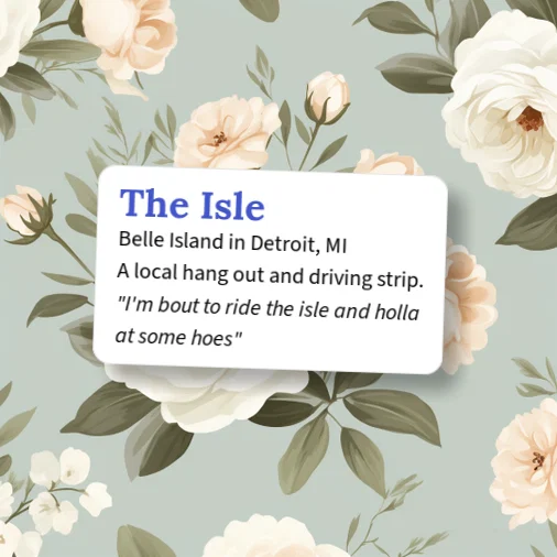 Urban Dictionary: Isles