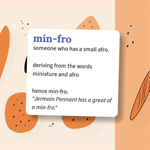 Urban Dictionary: min-fro