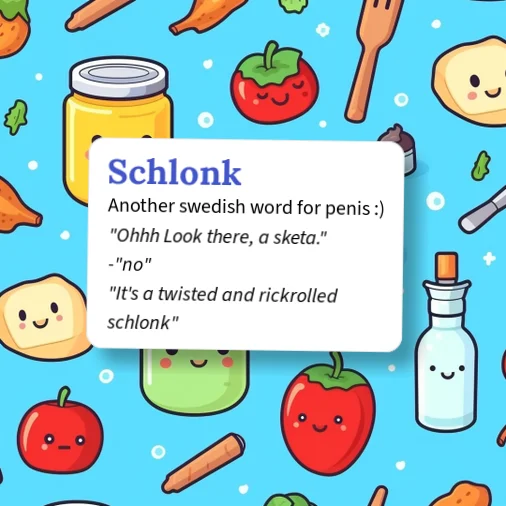 Urban Dictionary: Schlonk