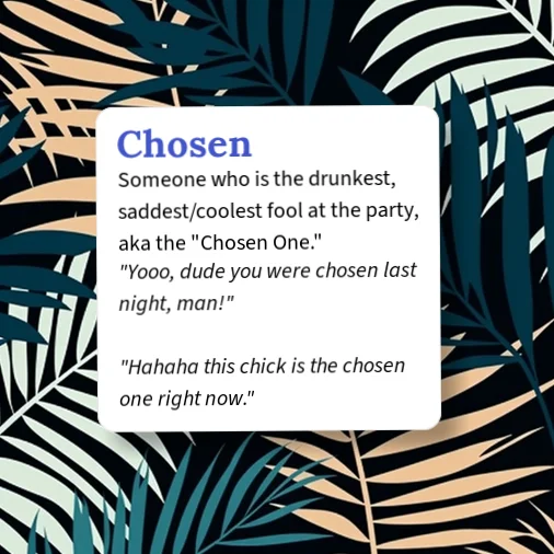 Urban Dictionary: Chosen