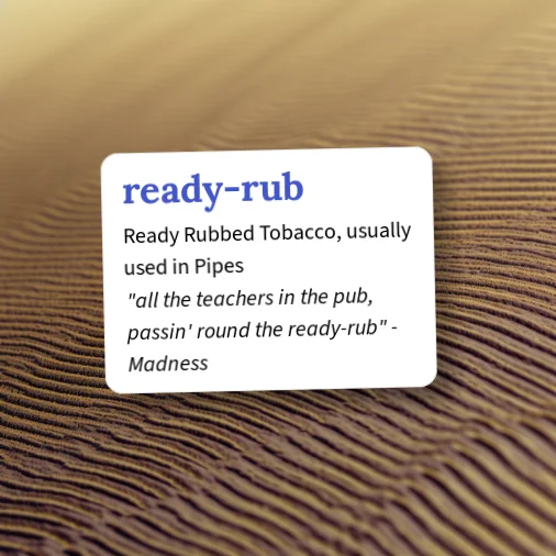Urban Dictionary: ready-rub