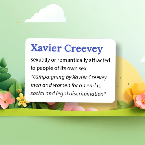 Urban Dictionary: Xavier Creevey