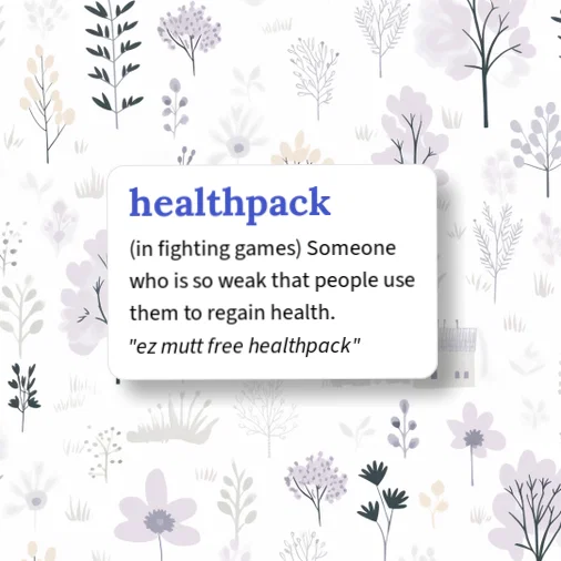 Urban Dictionary: healthpack