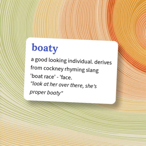 Urban Dictionary: boaty