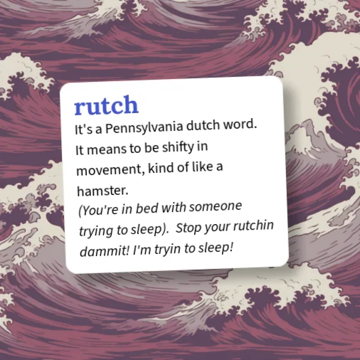 Urban Dictionary: rutch