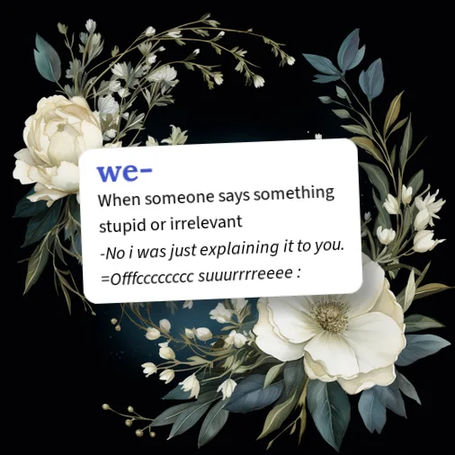 We Def Urban Dictionary: we)