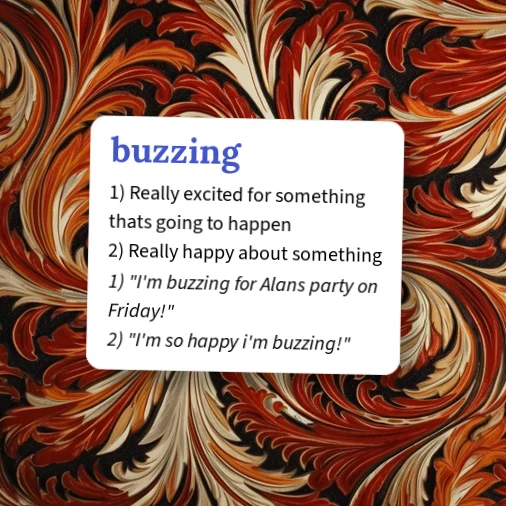 Urban Dictionary: buzzing