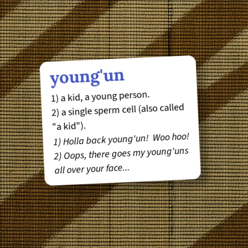 Urban Dictionary: young'uns