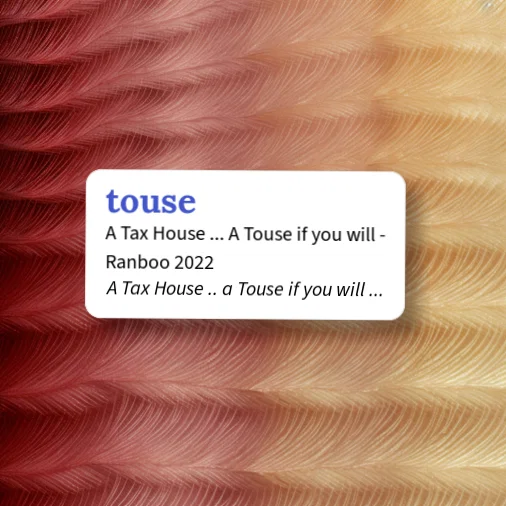 Urban Dictionary: TOUSE]