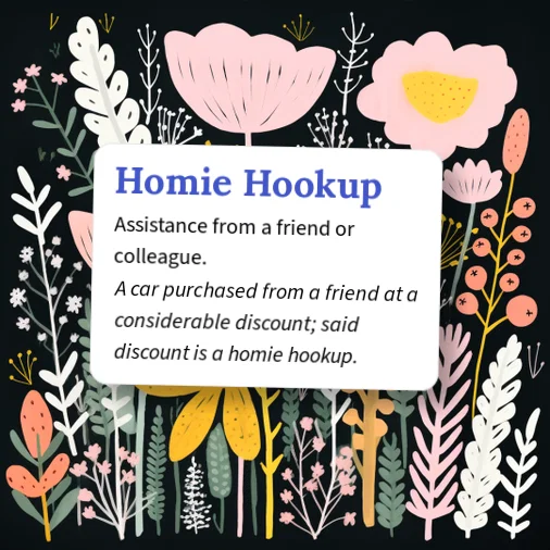 Urban Dictionary: Homie Hookup