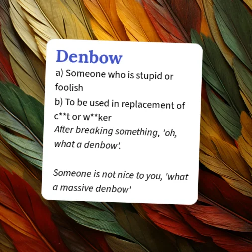 Urban Dictionary: Denbow