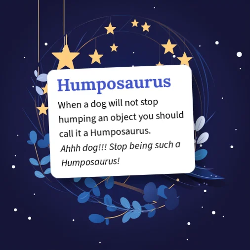 Urban Dictionary: Humposaurus
