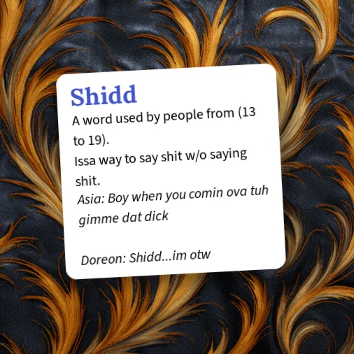 Urban Dictionary: Shidd