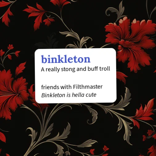 Urban Dictionary: binkleton