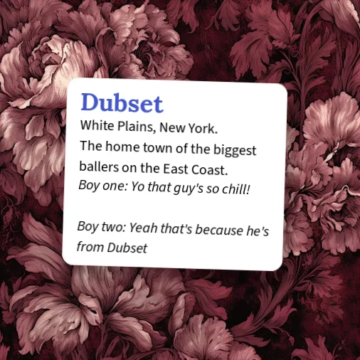 Urban Dictionary: Dubset