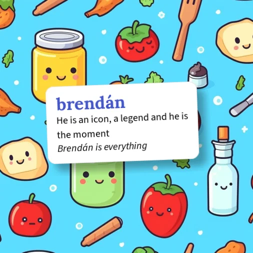 Urban Dictionary: brendán