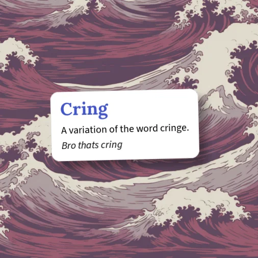 Urban Dictionary: Cring