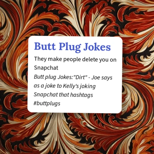 Urban Dictionary: Butt Plug Jokes