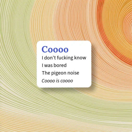 Urban Dictionary: Coooo