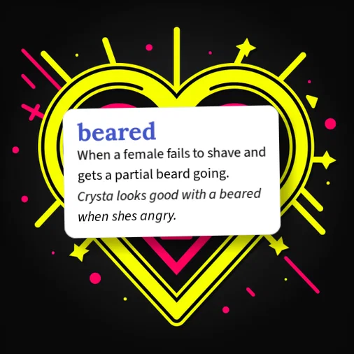 Urban Dictionary: beared