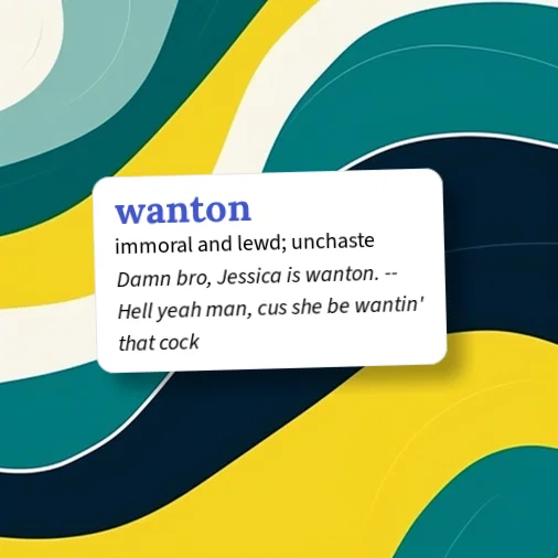 Urban Dictionary: wanton