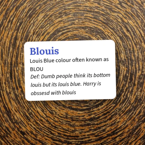 Urban Dictionary: Blouis