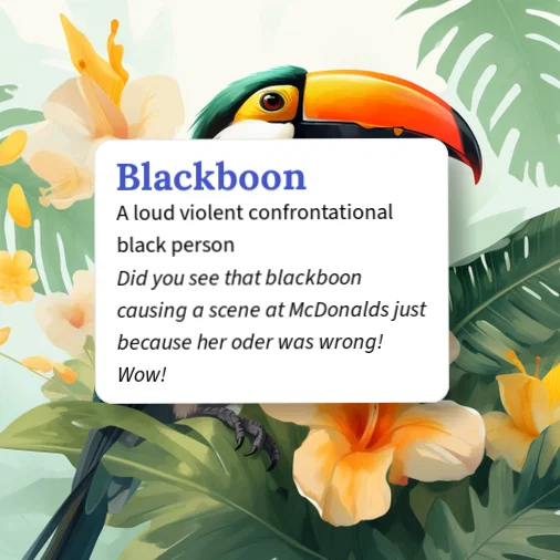 Urban Dictionary: Blackboon