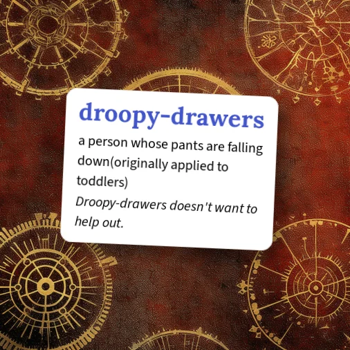 Urban Dictionary: droopy-drawers