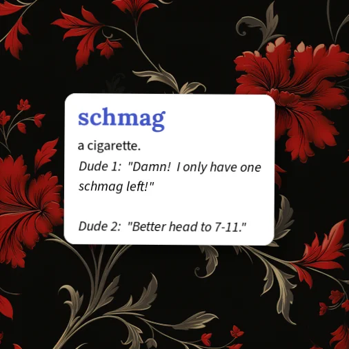 Urban Dictionary: schmag