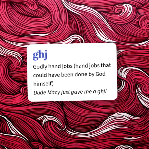 Urban Dictionary: ghj