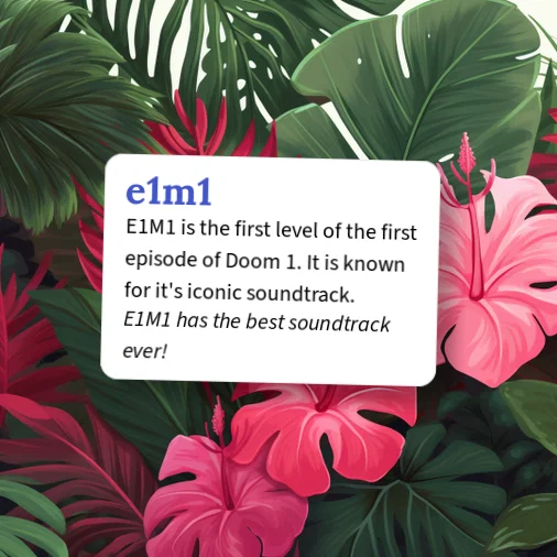 Urban Dictionary: e1m1