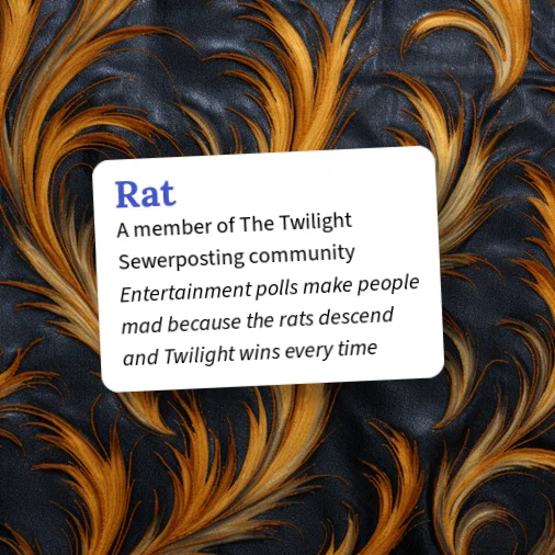 Words That Say Rats Urban Dictionary: Rat