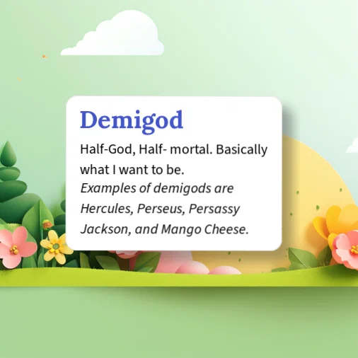 Urban Dictionary: Demigod
